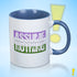 Assume Nothing Genderqueer Pride Flag Color Accent Mug